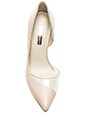 view 3 of 5 Tricky Heel in Nude Blush & Clear