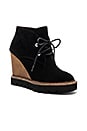 view 2 of 5 Nariska Wedge Bootie in Black