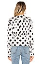 view 3 of 4 Mie Blouse in White Dots