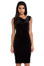 view 1 of 5 Jackie O Dress in Black Velvet