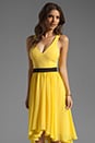 view 1 of 5 Francis Dress in Sunflower and Black in Sunflower & Black