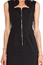 view 5 of 5 Ryder Stretch Scuba Dress in Black