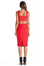 view 3 of 4 Kayley 2 Piece Dress in Red