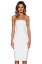 view 1 of 4 Olsen Strapless Dress in White