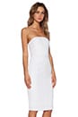view 2 of 4 Olsen Strapless Dress in White