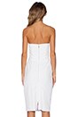 view 3 of 4 Olsen Strapless Dress in White