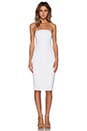 view 4 of 4 Olsen Strapless Dress in White