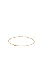 view 2 of 3 Initial & Diamond Bracelet in 14K Yellow
