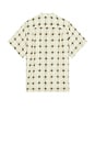 view 2 of 4 Ivory Digi Plaid Camp Shirt in White