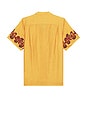 view 2 of 4 Ochre Dizzy Boa Camp Shirt in Yellow