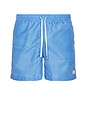 view 1 of 6 Cornflower Tonal Bandana Swim Trunks in Blue