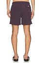 view 2 of 4 Solid Classic Swim Trunk in Solid Plum