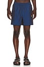 view 1 of 4 SHORT DE BAIN in Blue