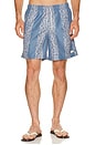 view 1 of 5 SHORT DE BAIN in Coral Multi