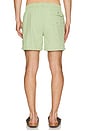 view 2 of 5 Solid Moss Swim Trunks in Moss