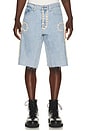 view 1 of 6 Cowrie Shell Denim Shorts in Denim