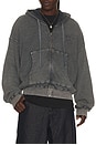 view 1 of 5 SWEAT À CAPUCHE in Grey