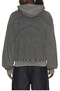 view 2 of 5 SWEAT À CAPUCHE in Grey