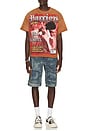 view 3 of 4 x Jimi Hendrix Voodoo Child Tee in Brown
