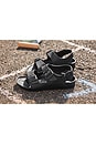 view 5 of 5 Milano Kids Eva Sandal in Black