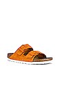 view 2 of 5 Arizona Soft Footbed Sandal in Russet Orange