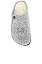 view 4 of 5 Zermatt Shearling Slipper in Light Gray