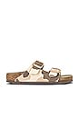 view 1 of 5 Arizona Soft Footbed Sandal in Desert Soil Camo Gray Taupe