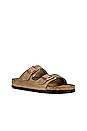 view 2 of 5 Arizona Soft Footbed Sandal in Tobacco