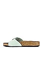 view 5 of 5 Madrid Big Buckle Sandal in Matcha Nubuck