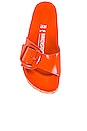 view 4 of 5 Madrid Big Buckle Sandal in Tomato