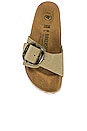 view 4 of 5 Madrid Big Buckle Sandal in Faded Khaki