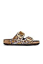 view 1 of 5 Arizona Sandal in Python Brown