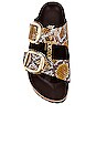 view 4 of 5 Arizona Sandal in Python Brown