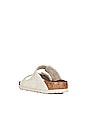 view 3 of 5 Arizona Soft Footbed Sandal in Antique White Suede