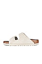view 5 of 5 ARIZONA SOFT FOOTBED 샌들 in Antique White Suede