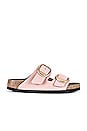 view 1 of 5 Arizona Big Buckle Sandal in Soft Pink
