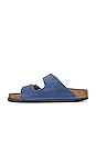 view 5 of 5 Arizona Soft Footbed Sandal in Dusty Blue