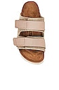 view 4 of 5 Uji Sandal in Taupe Suede & Nubuck