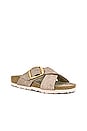 view 2 of 5 Siena Big Buckle Sandal in Washed Metallic Rose Gold