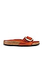 view 1 of 5 MADRID BIG BUCKLE 샌들 in Burnt Orange