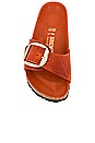 view 4 of 5 MADRID BIG BUCKLE 샌들 in Burnt Orange