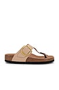 view 1 of 5 Gizeh Big Buckle High Shine Sandal in Nude