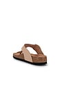 view 3 of 5 Gizeh Big Buckle High Shine Sandal in Nude