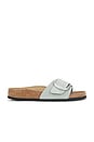 view 1 of 5 Madrid Big Buckle Sandal in Pure Sage