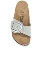 view 4 of 5 Madrid Big Buckle Sandal in Pure Sage