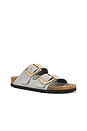 view 2 of 5 Arizona Big Buckle Sandal in Stone Coin