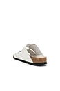 view 3 of 5 Arizona Hammered Big Buckle Sandal in Antique White