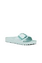 view 2 of 5 Madrid Big Buckle Eva Sandal in Surf Green