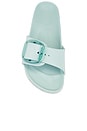 view 4 of 5 Madrid Big Buckle Eva Sandal in Surf Green
