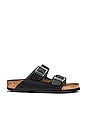 view 1 of 5 Arizona Soft Footbed Sandal in Black